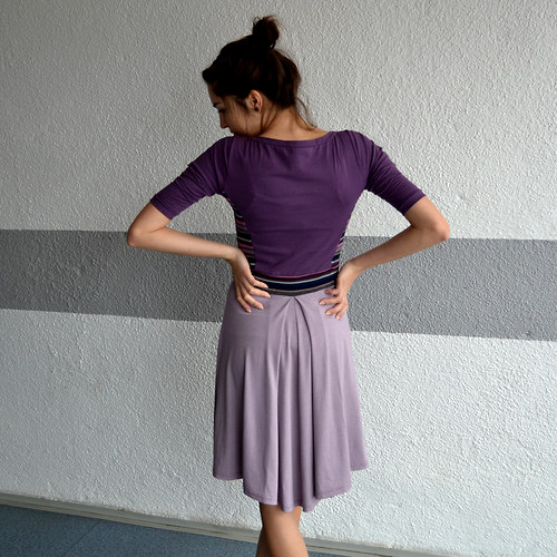 Šaty Farrago Purple — foto 3
