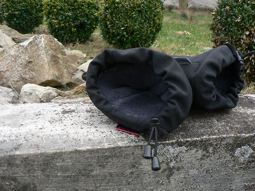 SLEVA!!! Teplé rukavice-softshell, šedé s fuchsio. — foto 2