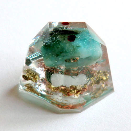 Orgonit 2* Diamant malý * Smaragd — foto 3
