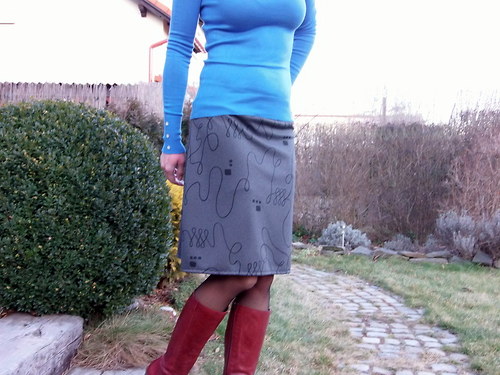 Jupe grise — foto 3