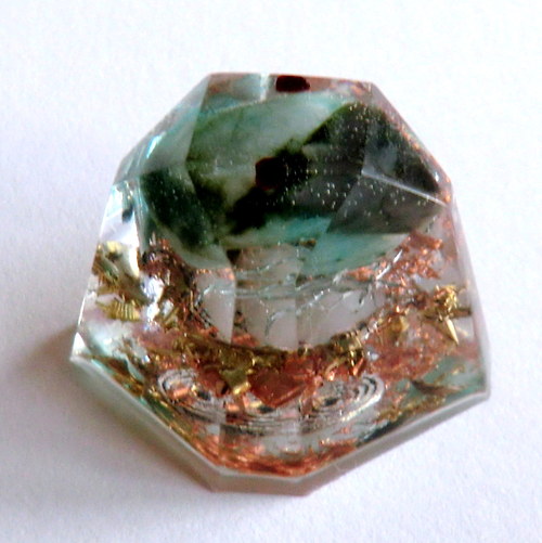 Orgonit *OBJ * Diamant se Smaragdem — foto 3