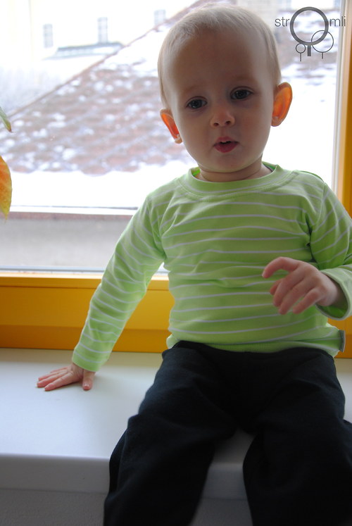 Zelené pruhované, 6-9 M — foto 3