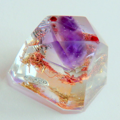 Orgonit * Diamant malý * Ametyst — foto 3