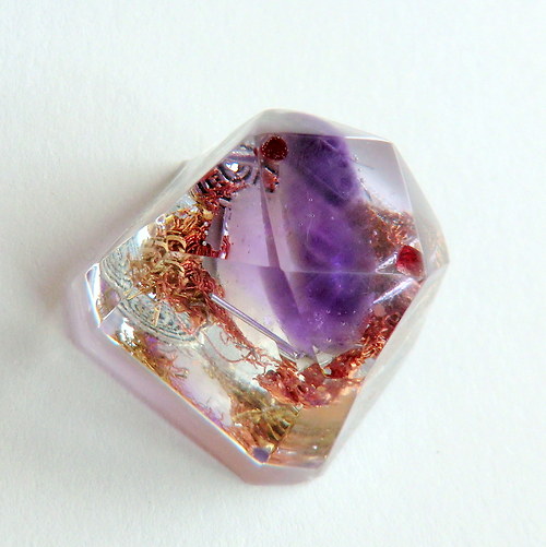 Orgonit * Diamant malý * Ametyst — foto 5