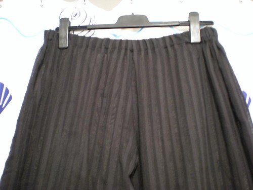 Černé široké harémky XXL — foto 3