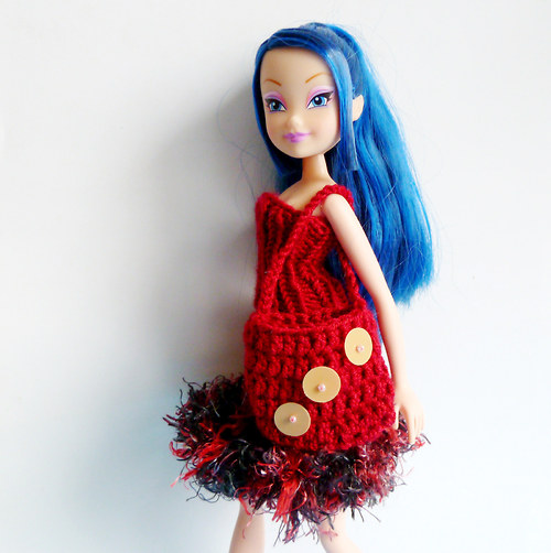 Vínová kabelka pro Barbie — foto 2