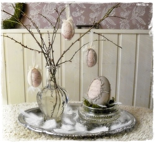Velká shabby chic "kraslice" — foto 3