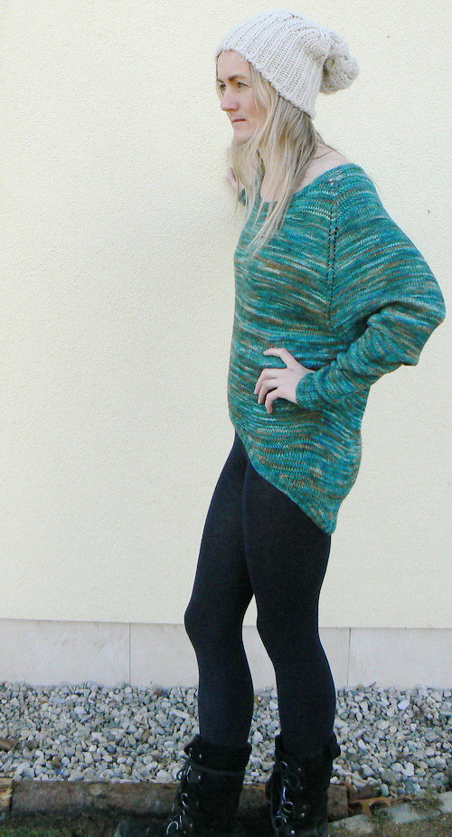 Malachite - pletený svetr — foto 5
