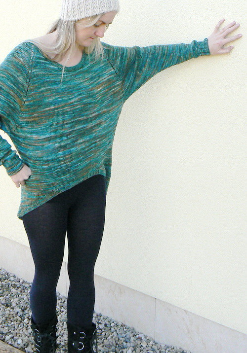 Malachite - pletený svetr — foto 6