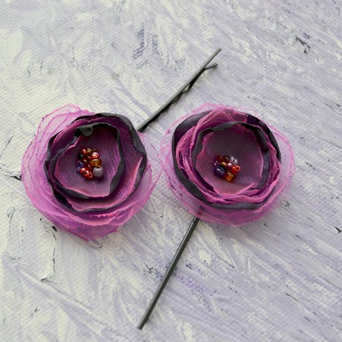 Pink - sponky do vlasů — foto 2