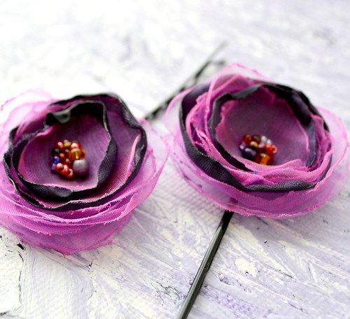Pink - sponky do vlasů — foto 3