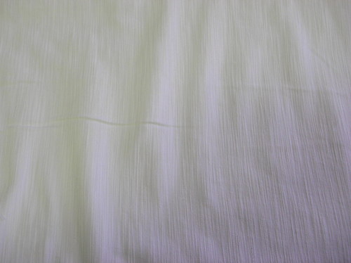 Bílá bavlněná elastická riflovina — foto 2
