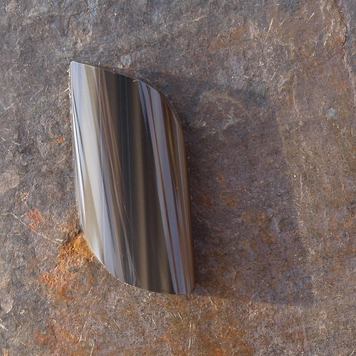 Obsidián, kabošon č. 1365 — foto 2