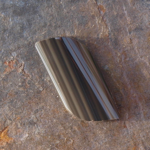 Obsidián, kabošon č. 1365 — foto 4