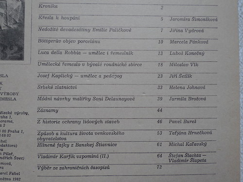 Umění a řemesla 3/1982 — foto 2