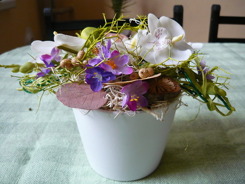 Dekorace s orchidejkou — foto 3