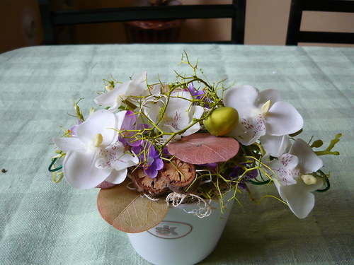 Dekorace s orchidejkou — foto 4