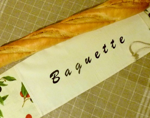Látkový sáček na bagetu — foto 2