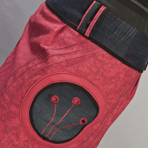 Sukně "Crazy red&black" — foto 3