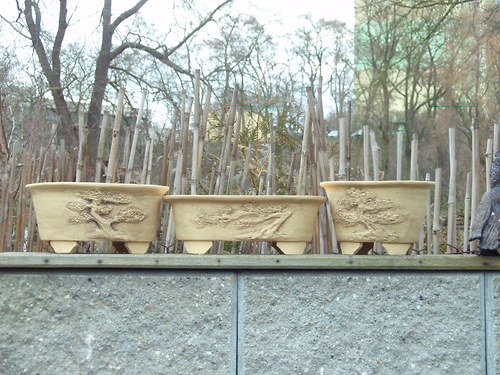Bonsai miska světlá kulatá — foto 3