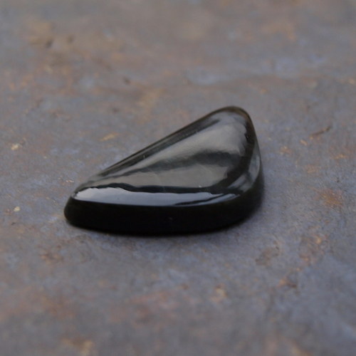 Obsidián duhový, kabošon č. 1380 — foto 5