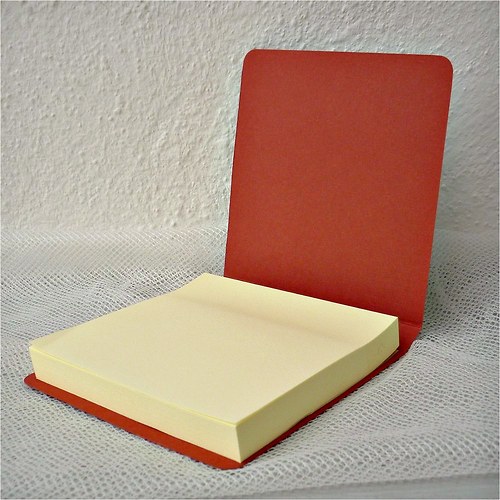 Post-it bloček: ťapka hnědá REZERVACE — foto 3