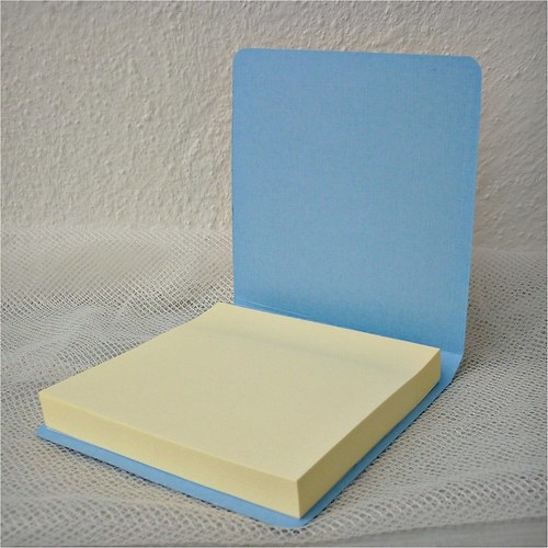 Post-it bloček: ťapka modrá REZERVACE — foto 3