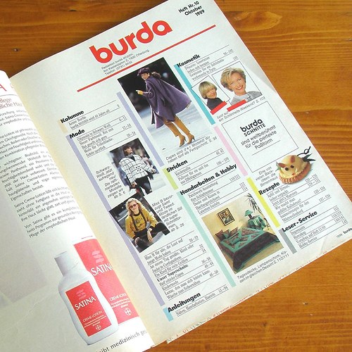 BURDA říjen/1989 — foto 2