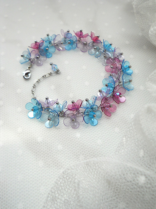...de fée pastel.mini fleur náramek — foto 3