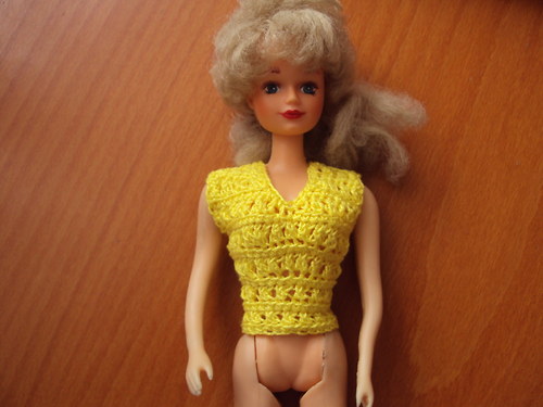 Háčkovaná halenka pro Barbii X — foto 2