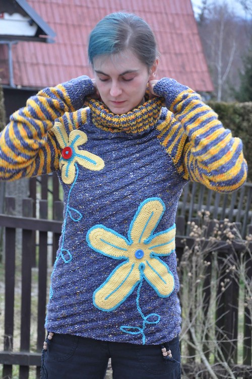 Svetr letni louka :-) — foto 6