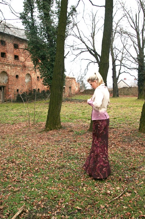 Džínová elastická sukně — foto 6
