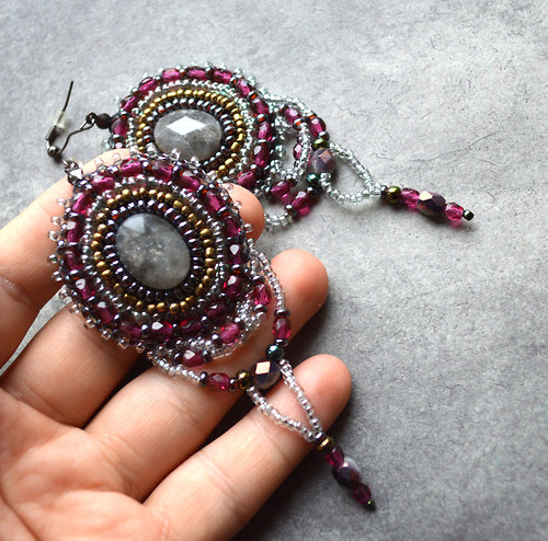 ...labradorite earrings — foto 3