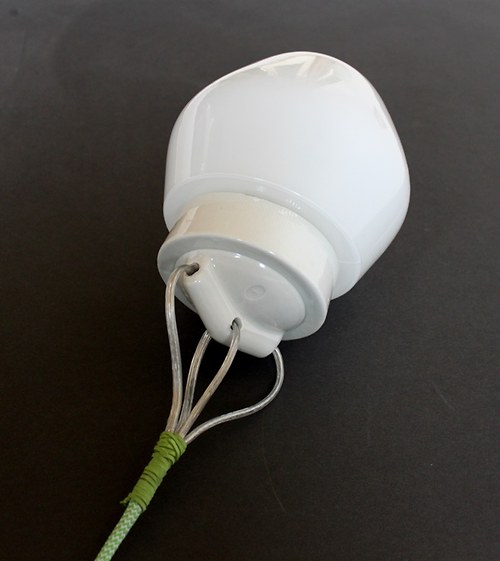 Porcelánová lampa — foto 4