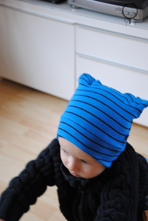 Dětská čepice modrái 3-9 M — foto 6