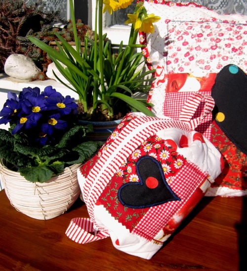 Taštička - etui "Srdíčková" — foto 4