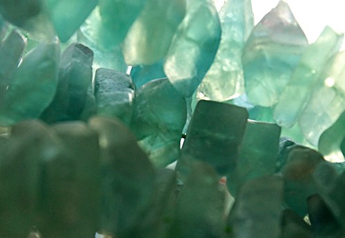 Natural Green Fluorite 1ks — foto 2