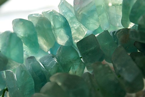 Natural Green Fluorite 1ks — foto 3