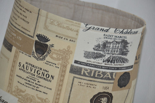 Košík z látky – Sauvignon — foto 2