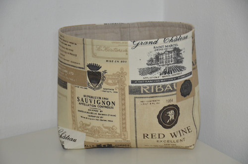 Košík z látky – Sauvignon — foto 6