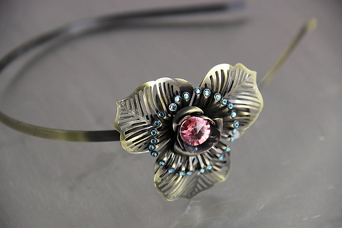 Čelenka : " Pink with sky blue " — foto 3