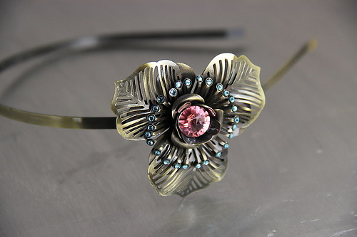 Čelenka : " Pink with sky blue " — foto 4