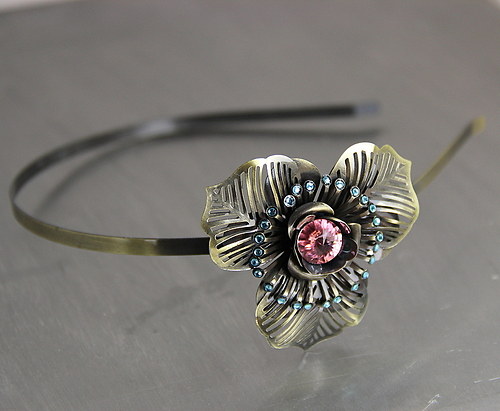 Čelenka : " Pink with sky blue " — foto 5