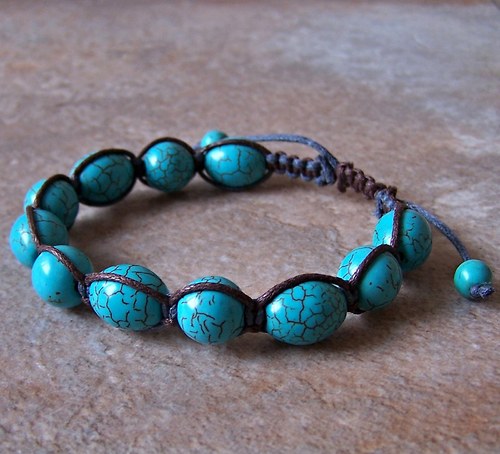 Náramek SHAMBALLA - Tyrkenit — foto 2