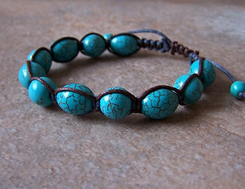 Náramek SHAMBALLA - Tyrkenit — foto 3