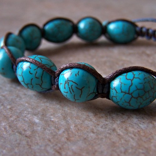 Náramek SHAMBALLA - Tyrkenit — foto 4