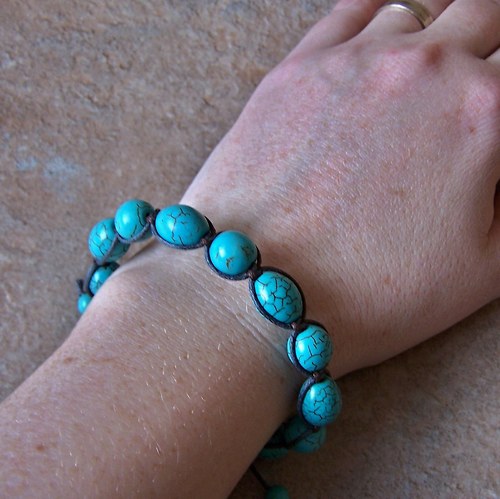 Náramek SHAMBALLA - Tyrkenit — foto 6