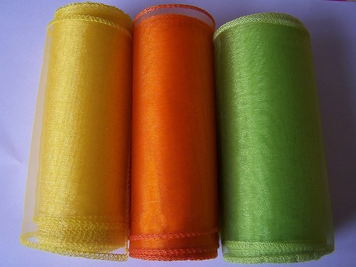 Organza - 12 cm široká — foto 2