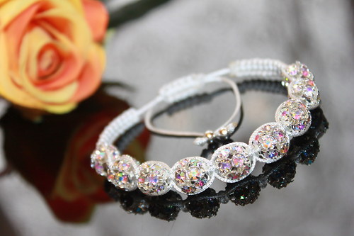 DeLux.. Náramek makramé/shamballa — foto 5
