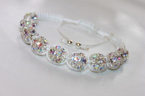 DeLux.. Náramek makramé/shamballa — foto 6